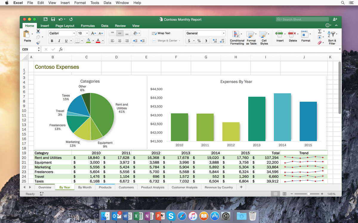 excel for mac download trial